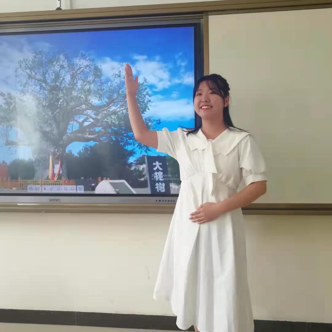 王科同學(xué)講解《洪洞大槐樹》
